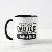 Sarcastic Behielt ich alle meine Vater Witze in ei Tasse (Links)