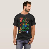 Sarcastic black cat  and Lucky charms T-Shirt (Vorne ganz)