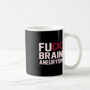 Sarcastic Brain Aneurysm Awareness Montag Unterstü Kaffeetasse