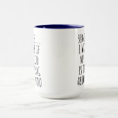 Sarcastic Bronco Lover Tasse (Zentrum)