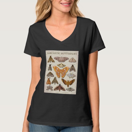 Sarcastic Butterfly Moth Catalog T-Shirt (Vorderseite)