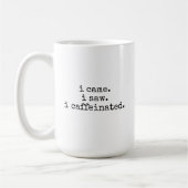 Sarcastic caffeine lover mug gift for her or him kaffeetasse (Links)