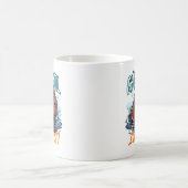 Sarcastic Capybara Chill Until I’m Not Funny Kaffeetasse (Mittel)