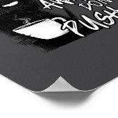 Sarcastic Cat Funny Cat I'm Here I'm Awake Don't P Poster (Ecke)