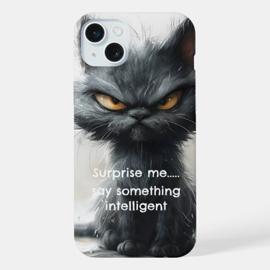 Sarcastic cat iPhone / iPad Gehäuse Hülle (Rückseite)