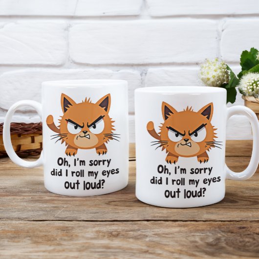 Sarcastic Cat Lover Geschenk Antisocial Kitty Kaffeetasse