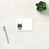 Sarcastic Cat Lover Gift Be Happy Annoys People Post-it Klebezettel (Büro)