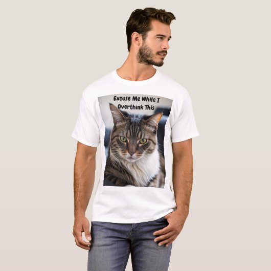 Sarcastic Cat T-Shirt (Vorne ganz)