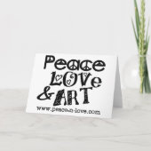 Sarcastic Cat Valentine's Day Card Feiertagskarte (Rückseite)