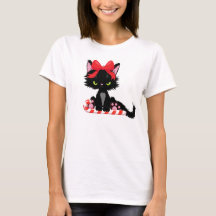 Sarcastic Christmas Black Cat FunnyHumore Holida
