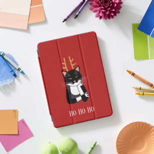 Sarcastic Christmas Cat Spaß iPad Pro Cover