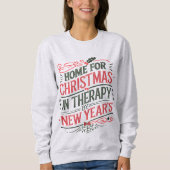 Sarcastic Christmas  Sweatshirt (Vorderseite)