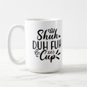 Sarcastic Coffee Lover Geschenk Kaffeetasse (Links)