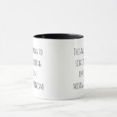 Sarcastic Coffee Lovers Dry Humor Workday Quote Tasse (Zentrum)