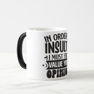 Sarcastic Coffee Quotes Verwandlungstasse