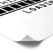 Sarcastic Commit Loading Scathing Riposte Poster (Ecke)