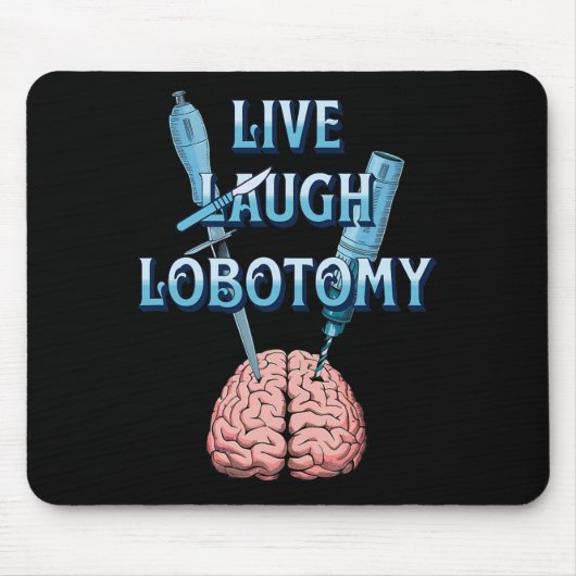 Sarcastic Dark Spaß Gothic Live Mousepad (Vorne)