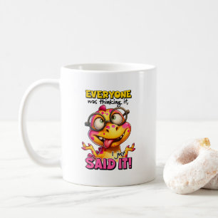 Sarcastic Dinosaur, alle dachten es Kaffeetasse