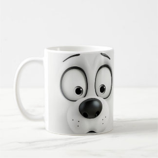 Sarcastic Dog Face 3D Kaffeetasse