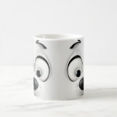 Sarcastic Dog Face 3D Kaffeetasse (Mittel)