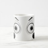 Sarcastic Dog Face 3D Kaffeetasse (Mittel)