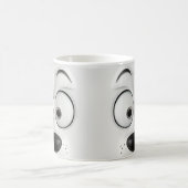 Sarcastic Dog Face 3D Kaffeetasse (Mittel)