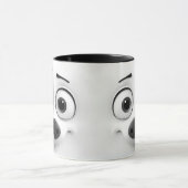 Sarcastic Dog Face Tasse (Zentrum)