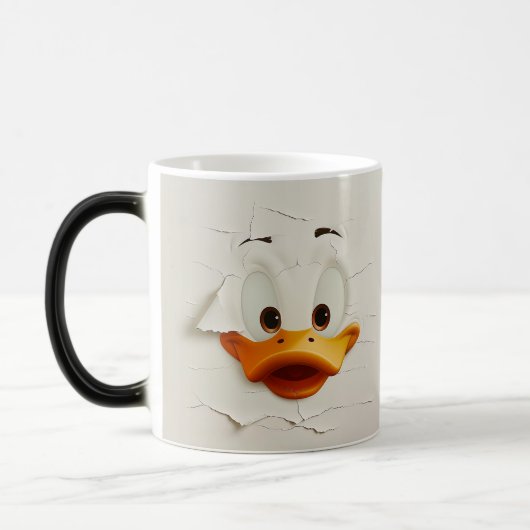 Sarcastic Duck Face 3D Verwandlungstasse (Links)