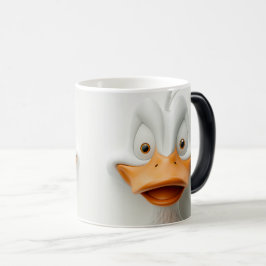Sarcastic Duck Face 3D Verwandlungstasse
