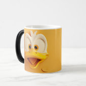 Sarcastic Duck Face 3D Verwandlungstasse (Vorderseite Links)