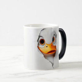 Sarcastic Duck Face 3D Verwandlungstasse