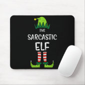 Sarcastic Elf Xmas Matching Christmas For Family M Mousepad (Mit Mouse)