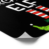 Sarcastic Elf Xmas Matching Christmas For Family M Poster (Ecke)