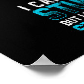 Sarcastic EMS Emergency EMT I kann nicht stupid be Poster (Ecke)