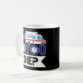 Sarcastic EMT EMS paramedic Emergency haben Sie Di Kaffeetasse (Vorderseite Links)