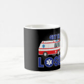 Sarcastic EMT EMS Paramedic Emergency in Loser Kaffeetasse (VorderseiteRechts)