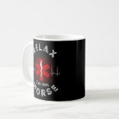 Sarcastic EMT EMS Paramedic Emergency Relax Ich ha Kaffeetasse (Vorderseite Links)