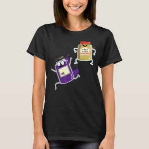 Sarcastic Erdnuss Butter Jelly Food Graphic T-Shirt