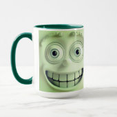 Sarcastic Face 3D Tasse Wrap - Glück ist eine Wahl (Links)