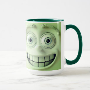 Sarcastic Face 3D Tasse Wrap - Glück ist eine Wahl