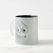 Sarcastic Face 3D-Tasse Zweifarbige Tasse (Vorderseite Links)