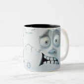 Sarcastic Face 3D Zweifarbige Tasse (VorderseiteRechts)