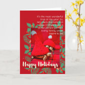 Sarcastic Fake It bis Sie es turtelig Urlaub mache Karte (Gelbe Blume)