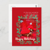 Sarcastic Fake It bis Sie es turtelig Urlaub mache Postkarte (Vorne/Hinten)