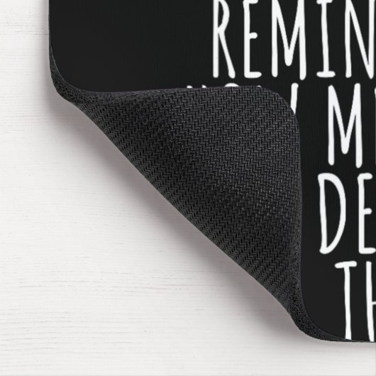 Sarcastic Farewell - Coworkers Leaving For New Job Mousepad (Ecke)