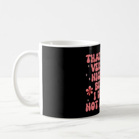 Sarcastic Feminist Kaffeetasse (Links)
