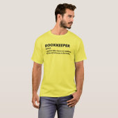 Sarcastic Financial Analyst Definition T-Shirt (Vorne ganz)