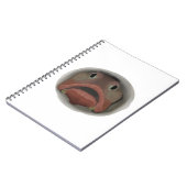 Sarcastic Fringehead - Fish Head Notebook Notizblock (Linke Seite)