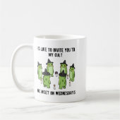 Sarcastic Frog Meme Funny Amphibian Cult Men And W Kaffeetasse (Links)