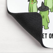 Sarcastic Frog Meme Funny Amphibian Cult Men And W Mousepad (Ecke)